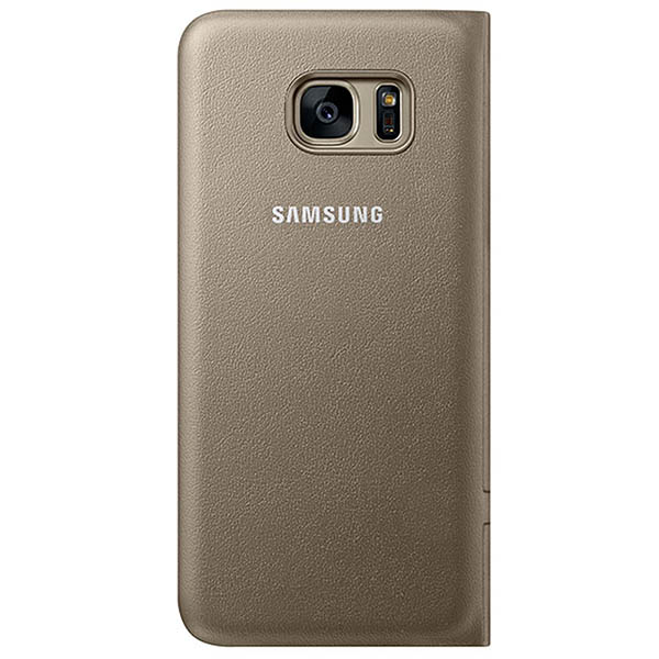 Protector Led View Cover Oro Galaxy S7 Edge Acce Samsung