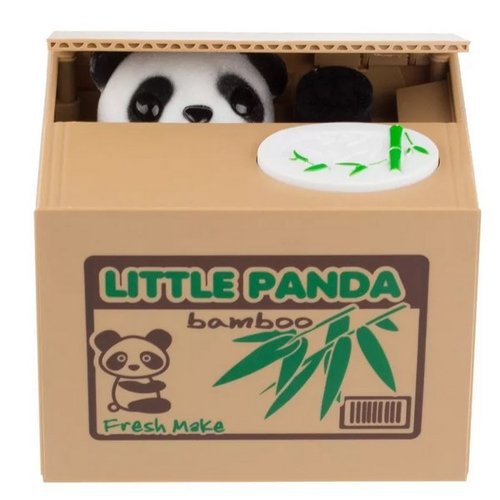 Alcancia Roba Monedas Con Sonido En Forma De Panda