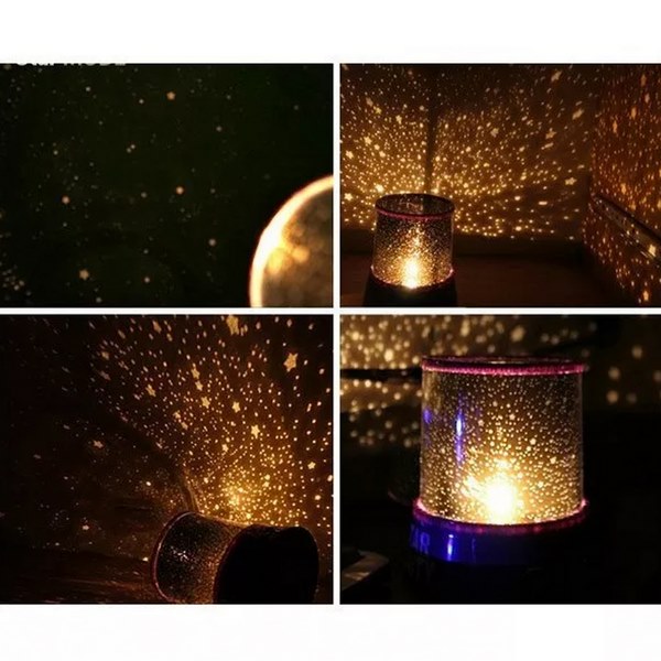 lampara de proyeccion led de estrellas star master