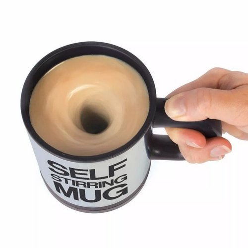 Taza Termica Con Agitador Automatico Self Stirrung Mug
