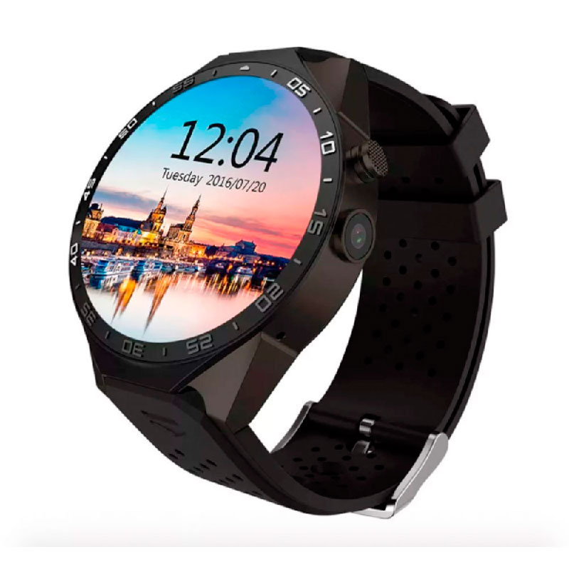 Reloj Celular Smartwatch con Camara y Sim Inteligente Kw88 Deluxe