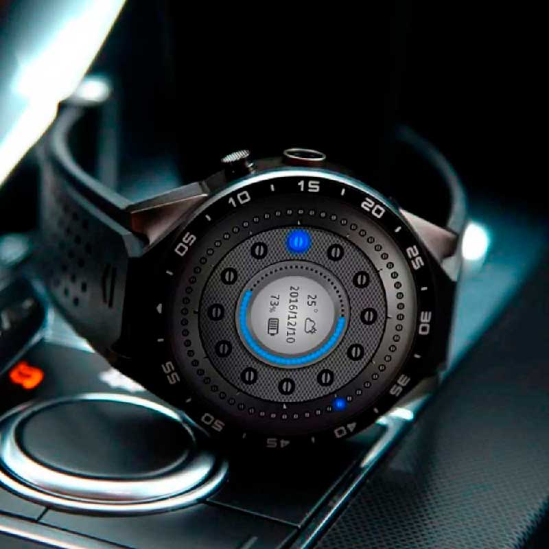Reloj Celular Smartwatch con Camara y Sim Inteligente Kw88 Deluxe