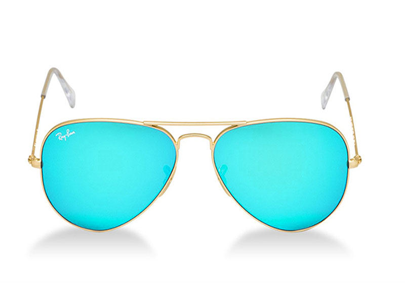 Lente Aviador RB 3025 112-19-Azul Claro  Ray Ban