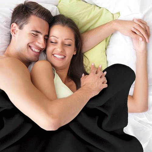 Cobertor Ultrasuave Negro Matrimonial