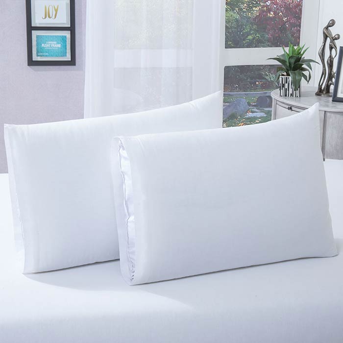 Par De Fundas De Almohada Blanca