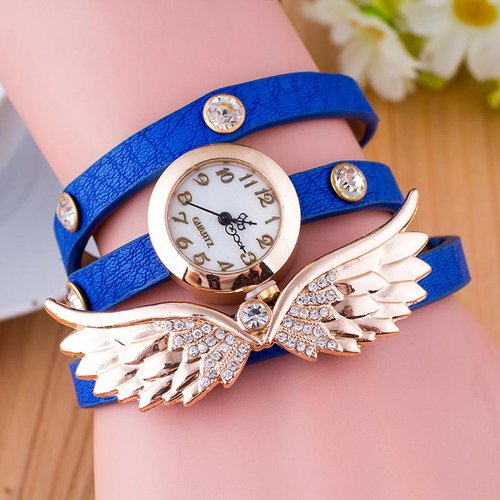 Reloj pulsera brazalete angel wings para dama-sofistik2