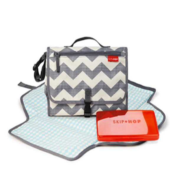 Pronto Chevron Mini Cambiador Pañal Bebe Portatil Skip Hop