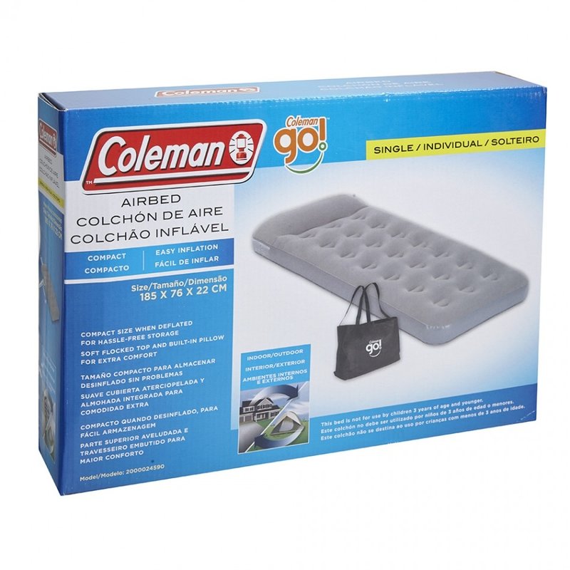 Colchon Inflable Individual 2000024590 Coleman