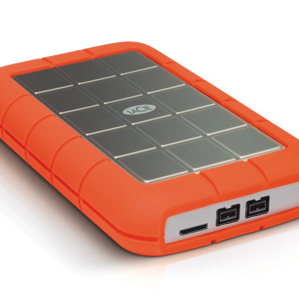 Disco Duro Portatil LACIE RUGGED TRIPLE INTERFACE de 2TB. USB 3.0 + 2-FW800