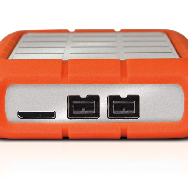 Disco Duro Portatil LACIE RUGGED TRIPLE INTERFACE de 2TB. USB 3.0 + 2-FW800