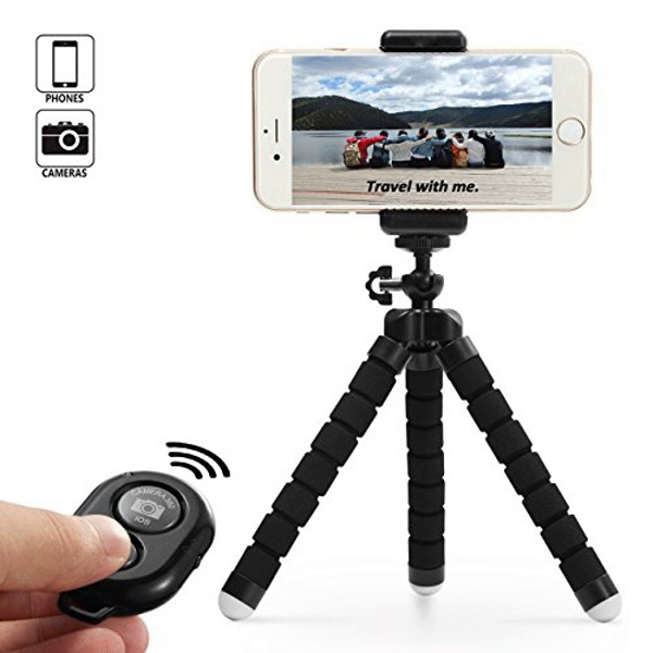 Tripie Flexible para Celular, Camara o SmartPhones tipo Araña, Tecno Supply