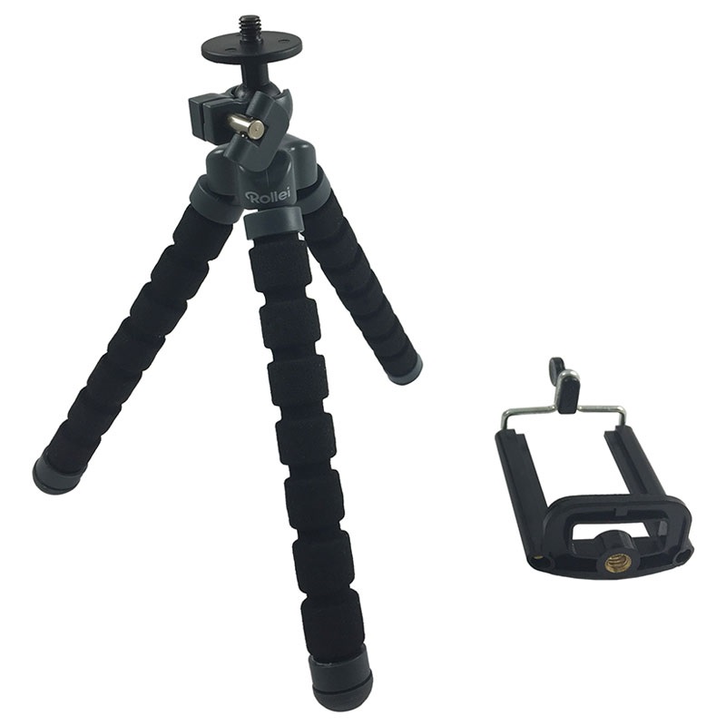 Tripie Flexible para Celular, Camara o SmartPhones tipo Araña, Tecno Supply