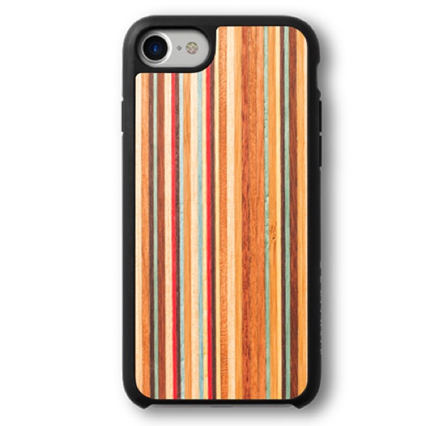 Funda de Madera RECOVER SKATEBOARD  Para iPhone 7, iPhone 6 y iPhone 6s