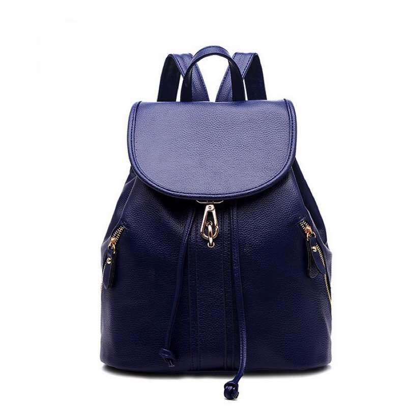 Bolsa tipo mochila en color azul-sofistik2