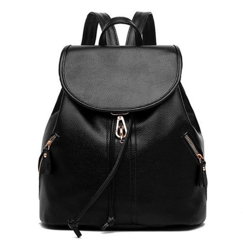 Bolsa tipo mochila en color negro-sofistik2