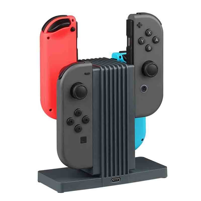 Nintendo Switch Estación Carga (Carga 4 Joy-Con)