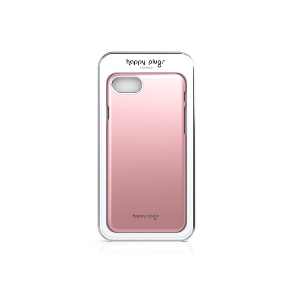 Carcasa Slim HAPPY PLUGS para iPhone 6,6s,7,8 Oro Rosa