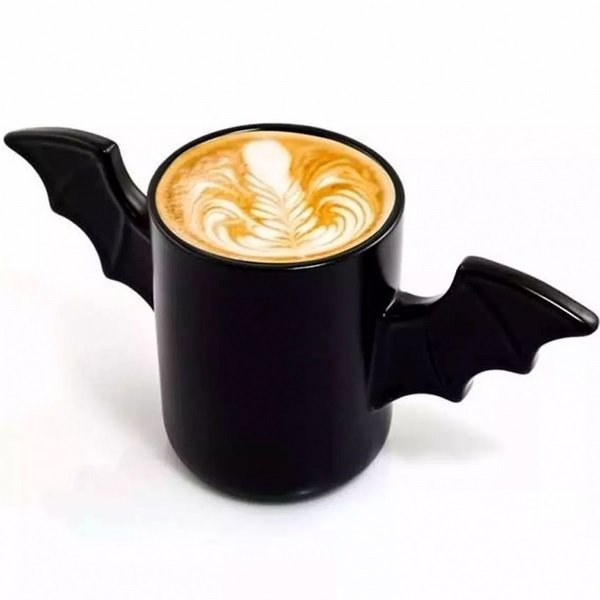 Taza De Ceramica Con Alas De Murcielago Batman
