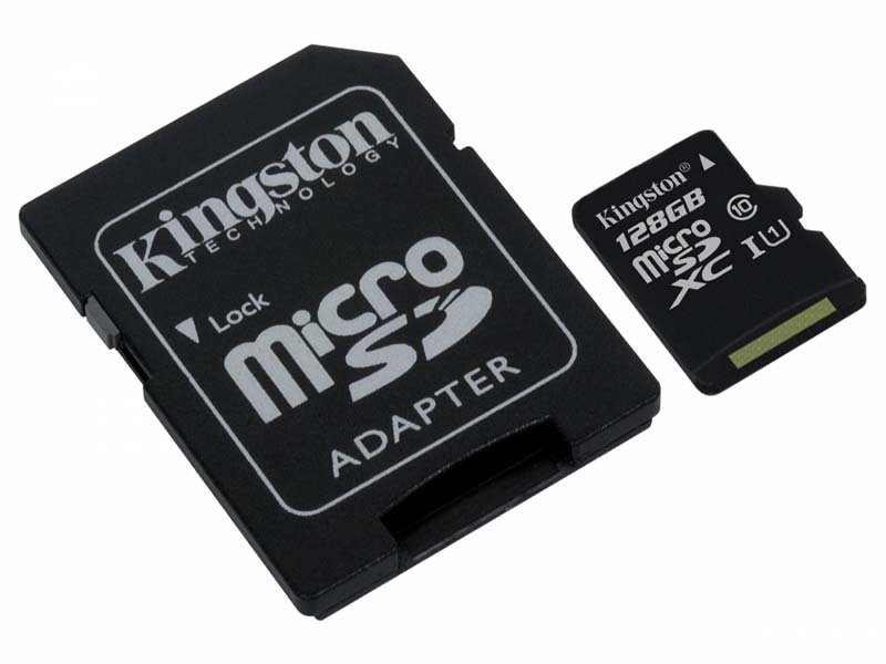 Memoria Micro Sd Hc 128Gb Kingston Cl 10 C/A Sdc10G2/128Gb