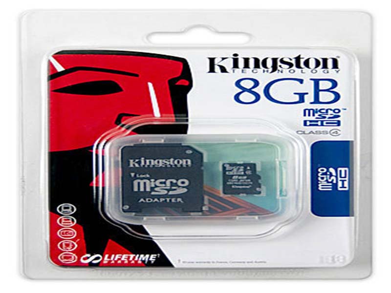 Memoria Flash 8 Gb Micro Sd Hc Adaptador Sdc4/8Gb Kingston