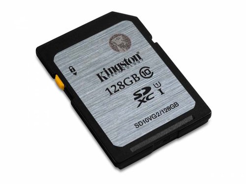 Memoria Sd Sdxc Clase 10 128Gb Flash Card Kingston