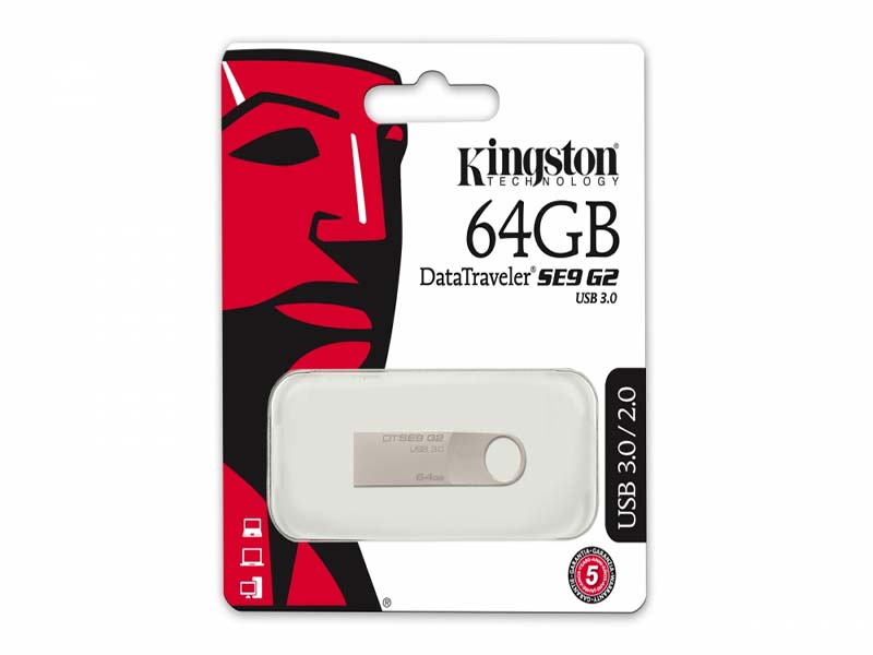 Memoria Usb Datatraveler Kingston 2.0 3.0 64Gb Dtse9G2/64Gb