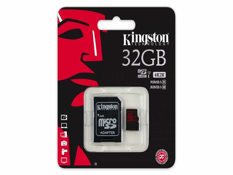 Memoria Micro Sd 32Gb Kingston Cl 3 Sdca3/32G