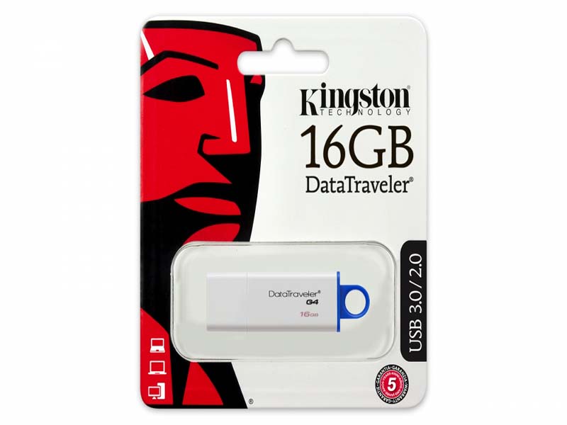 Memoria Usb Datatraveler Kingston 2.0 3.0 16Gb Dtig4/16Gb