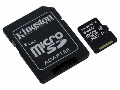 Memoria Micro Sd Hc 64Gb Kingston Cl 10 G2 C/A Sdc10G2/64Gb