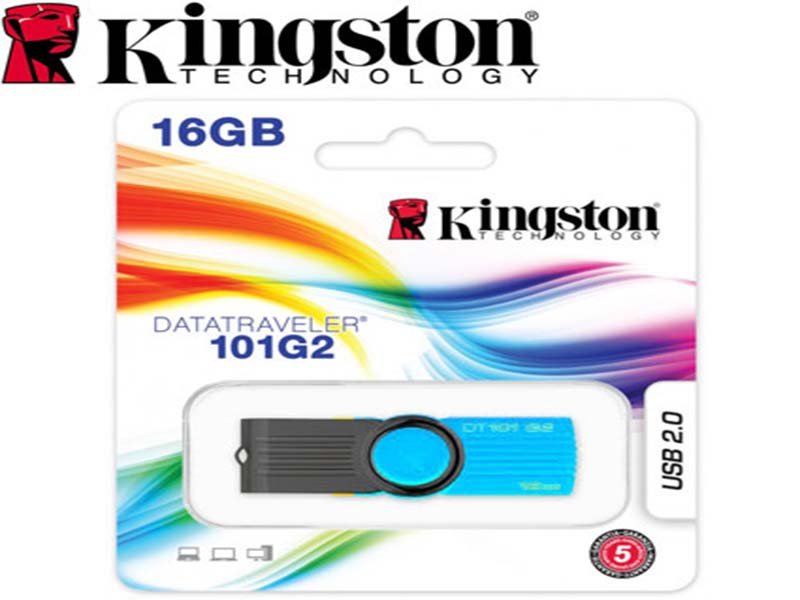 Kingston Memoria Usb 2.0 16Gb Dt101G2 Azul