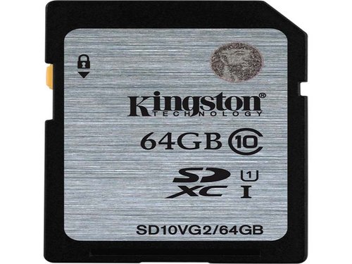 Memoria Sd Xc Clase 10 64Gb Kingston 30Mbs Sdcx10V/64G