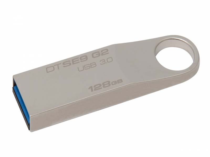 Memoria Usb 3.0 128Gb Plata Dtse9G2/128Gb Kingston