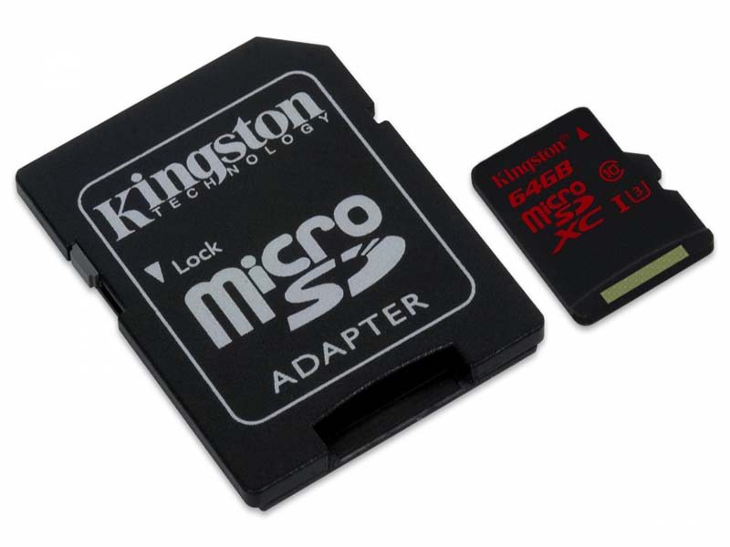 Memoria Micro Sd Cl 3 64Gb 4K 2K Kingston Sdca3/64G