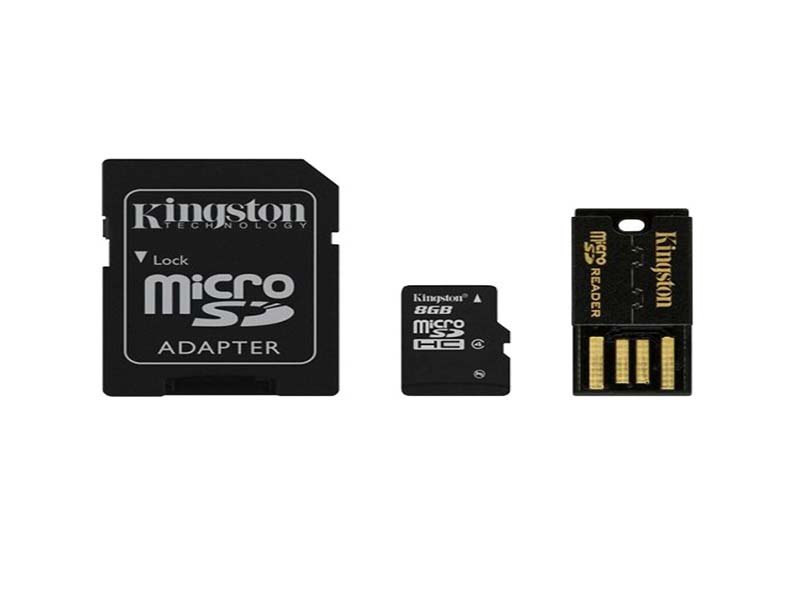 Multi Kit Adaptador Micro Sd 8Gb Mbly4G2/8Gb Kingston