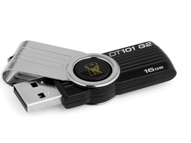 Memoria Usb 2.0 Data Travel 16Gb Dt101G2/16Gb Kingston Negro