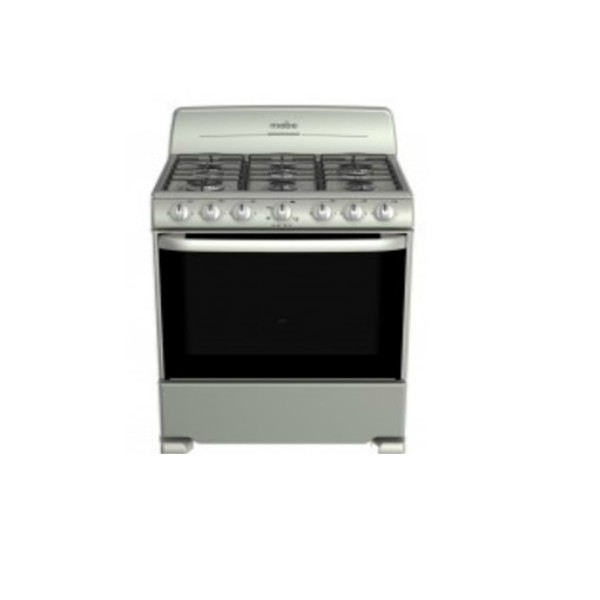 Estufa De Piso 76 Cm Silver Mabe - Em7641bais0