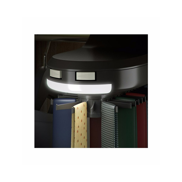 Corbatero Electrico Automático Con Luz Para 64 Corbatas 