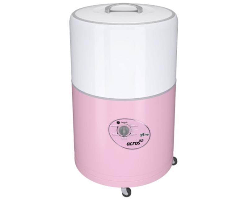 Lavadra Acros, 15 kg rosa, redonda, manual, ALP-1515YR/1515BR