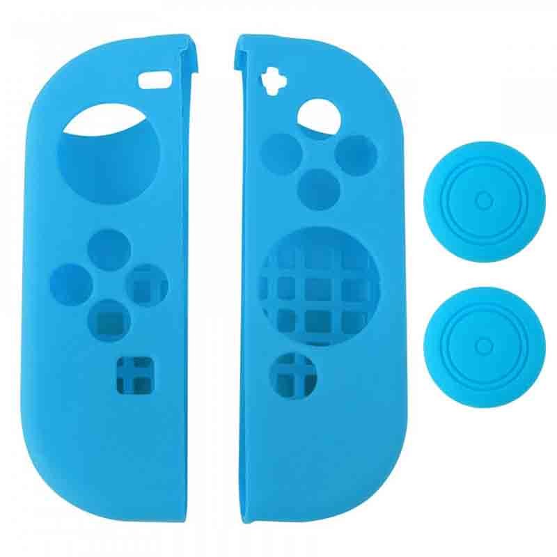 Funda Silicona Joy-Con Compatible Con Nintendo Switch (Rojo)