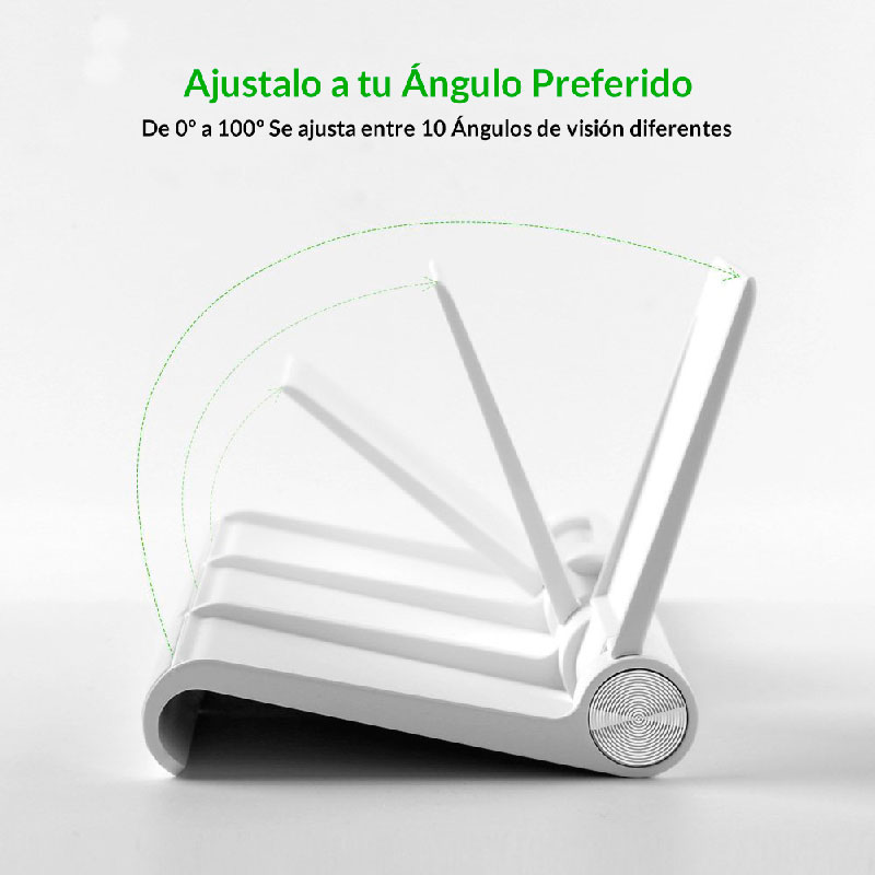 Soporte Móvil Universal Multiángulo para Tablet, Celular y Smartphone