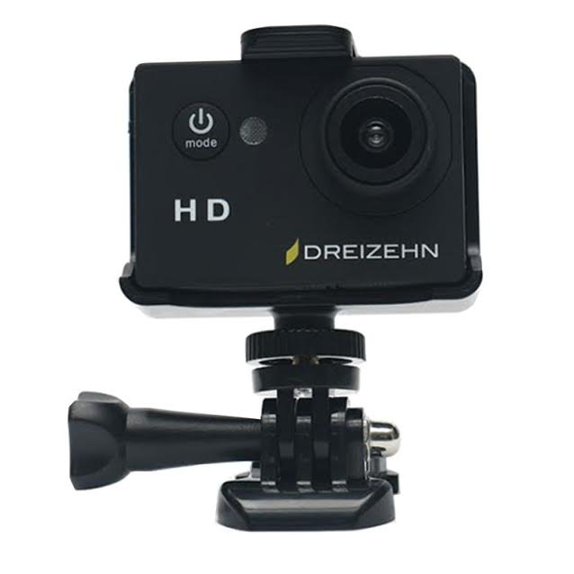 Videocámara Dreizehn HD  Puerto USB/SD/ Formato Foto/ Video/ JPG/Angulo 120 Grados