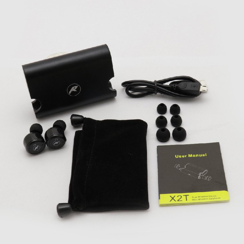 Audífonos Manos Libres X2t Twins Dual Bluetooth 4.1 Carga Magnetica V2