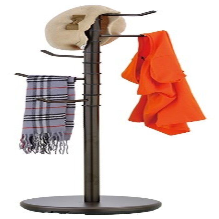 Perchero Acero Chocolate Con 5 Ganchos OR-436119 Namaro Design