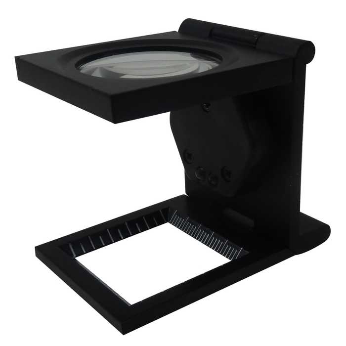 Lupa Cuenta hilo con Led 30 mm 8X Metal Cristal Th9005 B OBI