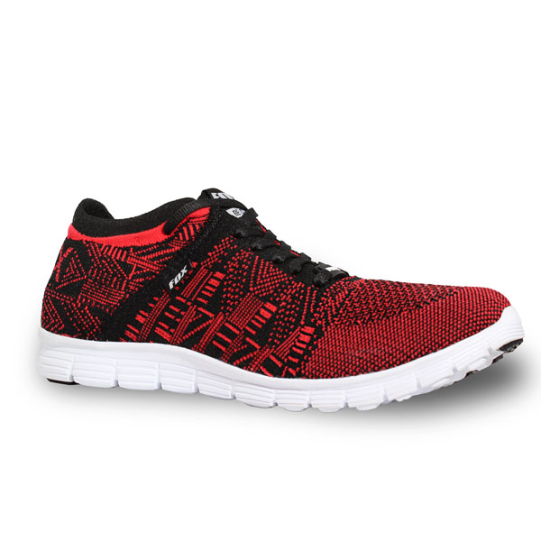 TENIS VARIAL NEGRO ROJO FOX 505