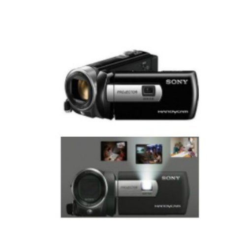 Videocamara, marca  Sony, detector de rostros, luz integrada, zoom optico y digital, modelo DCR-PJ6