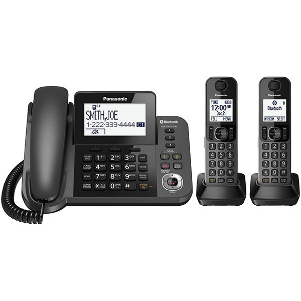 Panasonic KX-TGF382M Telefónico inalámbrico Bluetooth Link2Cell Monitor de Bebe.