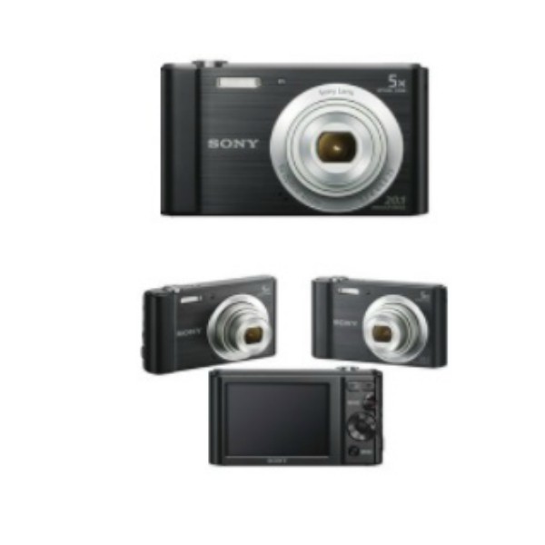 Camara digital, marca Sony, de 20.1 megapixeles, modelo DSC-W800