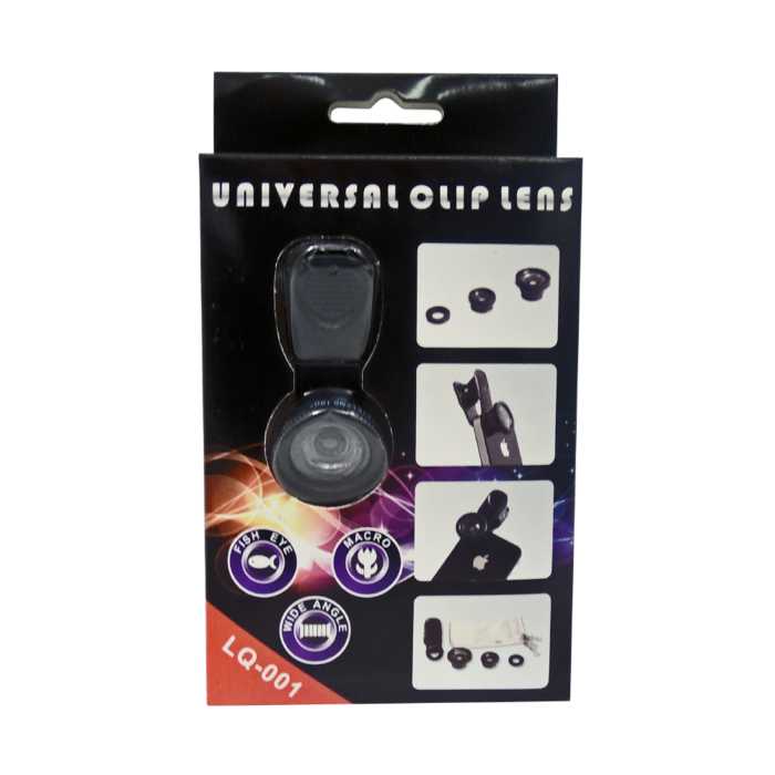 Lupa Para Celular con 3 Lentes LQ001 OBI