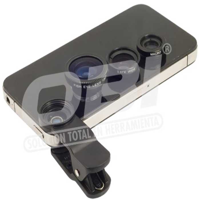Lupa Para Celular con 3 Lentes LQ001 OBI